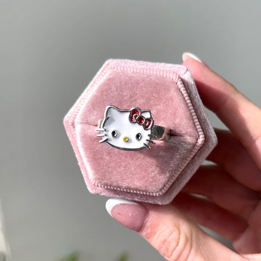 Sterling Silver Hello Kitty Ring 🎀