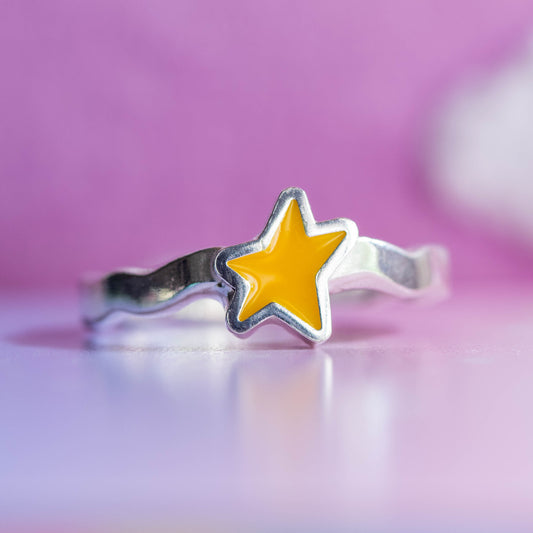 "Super Star" Sterling Silver Ring 🌟